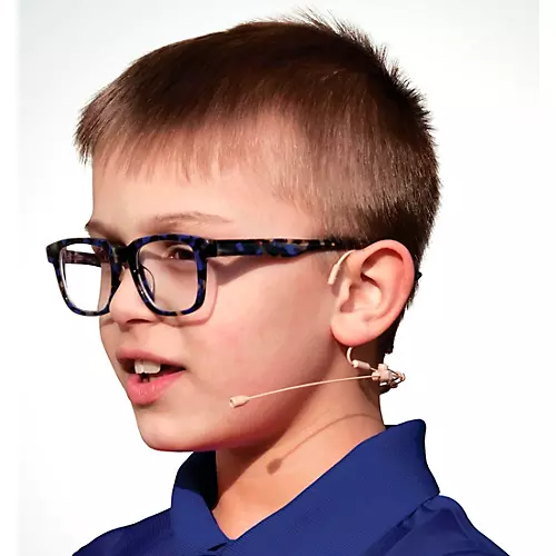 Galaxy Audio HSM4F Economical Dual Ear Fully Adjustable Headset Microphone Wired for Shure