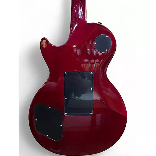 Used Epiphone Alex Lifeson Les Paul Custom Axcess Ruby Solid Body Electric Guitar Ruby