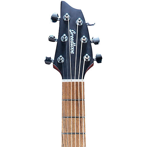 Breedlove Discovery S CE LH Red Cedar-African Mahogany Concert Left-Handed Acoustic-Electric Guitar Edge Burst