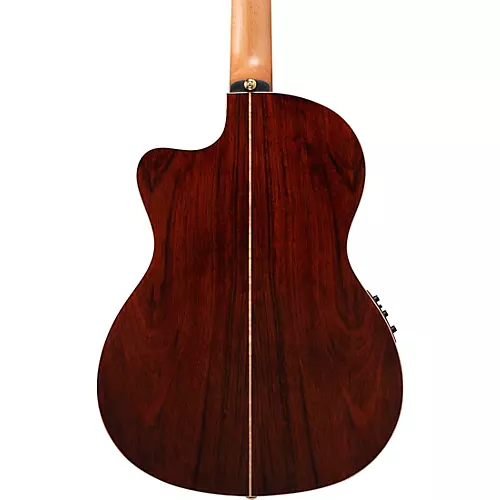 Ibanez GA Series GA34STCE Thinline Solid Top Classical Acoustic-Electric Guitar Natural