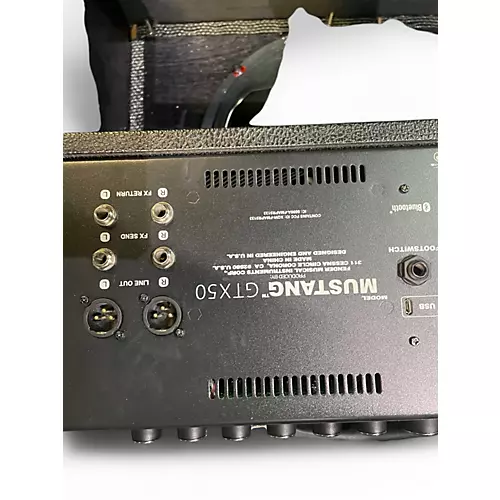 Used Fender GTX50 Mustang 1X12 Guitar Combo Amp