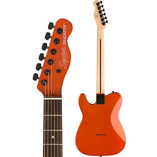 Squier Affinity Telecaster HH Electric Guitar With Matching Headstock Metallic Black