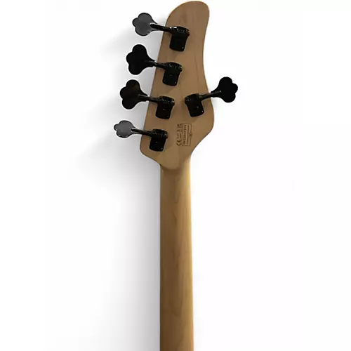 Used Schecter Guitar Research J-5 5-String with Maple Fretboard Seafoam Green Electric Bass Guitar Seafoam Green