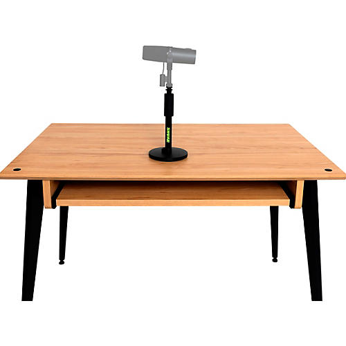 Shure Round base Desktop Mic Stand with Standard Height Adjustable Twist Clutch - 6