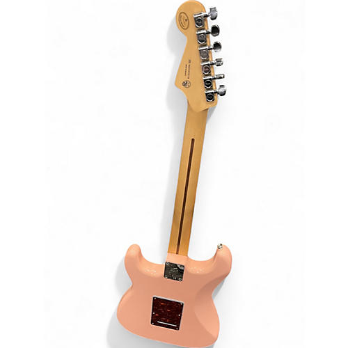 Used Fender LIMITED EDITION PLAYER STRATOCASTER Shell Pink Solid Body Electric Guitar Shell Pink