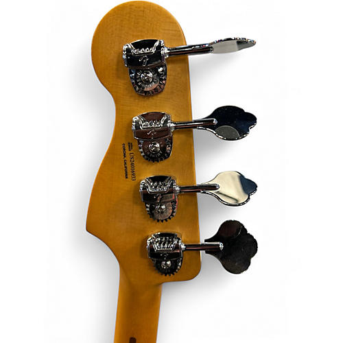 Used Fender American Ultra II Precision Bass Nobel Blue Electric Bass Guitar Nobel Blue