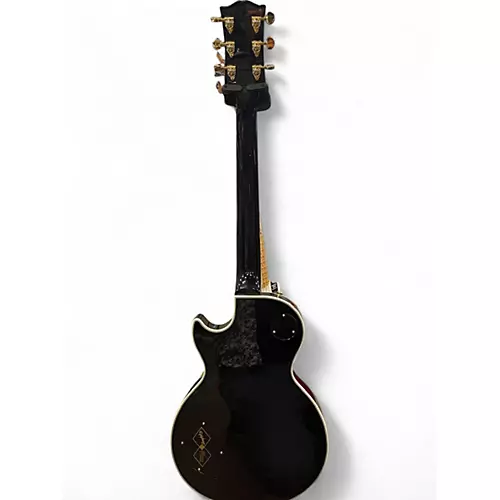 Used Epiphone INSPIRED BY GIBSON LES PAUL CUSTOM Ebony Solid Body Electric Guitar Ebony