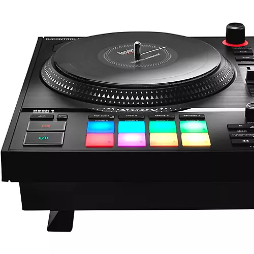 Hercules DJ DJControl Inpulse T7 2-Channel Motorized DJ Controller Black