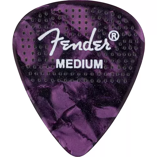 Fender 351 Dotted Celluloid Guitar Picks Thin 12 Pack