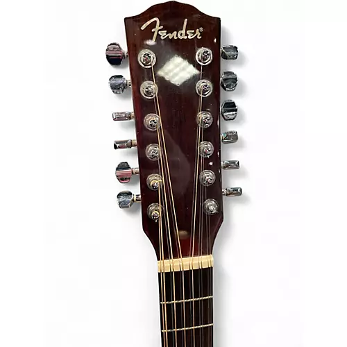 Used Fender CS160SE Natural 12 String Acoustic Guitar Natural