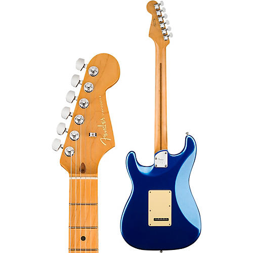 Fender American Ultra Stratocaster Maple Fingerboard Electric Guitar Cobra Blue