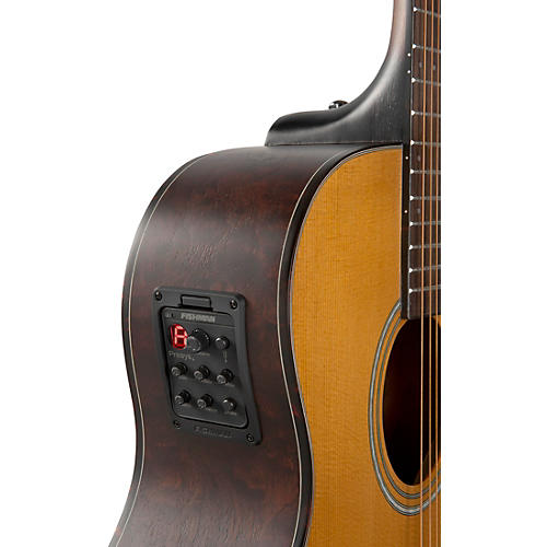 Mitchell T413CE Solid Torrefied Spruce Top Auditorium Acoustic-Electric Cutaway Guitar