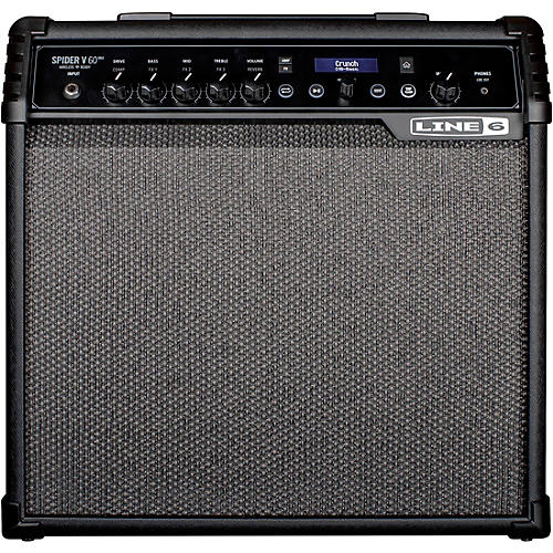 Line 6 Spider V 60 MKII 60W 1x10 Guitar Combo Amp Black