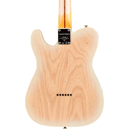 Fender Custom Shop Limited-Edition Tomatillo Telecaster Journeyman Relic Electric Guitar Natural Blonde