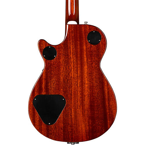 Gretsch Guitars G6128T-PE Players Edition Duo Jet Black With Bigsby Electric Guitar Round-Up Orange