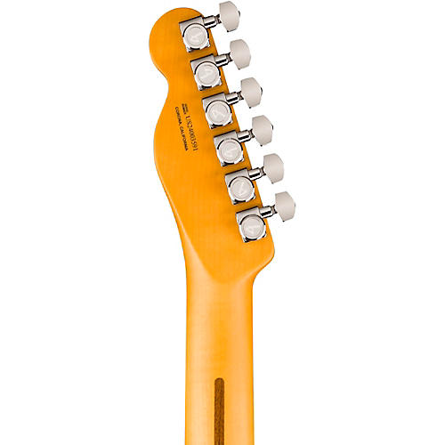 Fender American Ultra II Telecaster Maple Fingerboard Electric Guitar Sinister Red