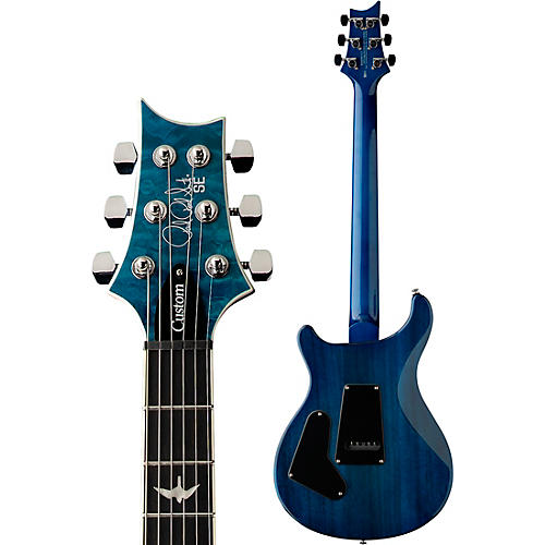 PRS SE Custom 24-08 Quilt Package Electric Guitar Lake Blue