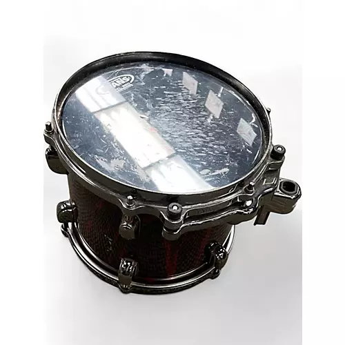 Used TAMA 4 Piece Starclassic Performer Crimson Red Waterfall Drum Kit Crimson Red Waterfall