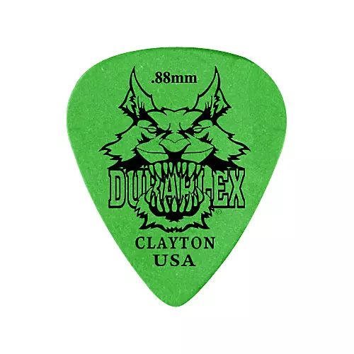 Clayton Duraplex Delrin Picks 1 Dozen .60 mm