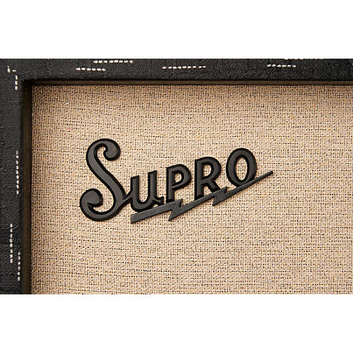 Supro Royale 1x12 Extension 75W Guitar Cabinet Black Scandia