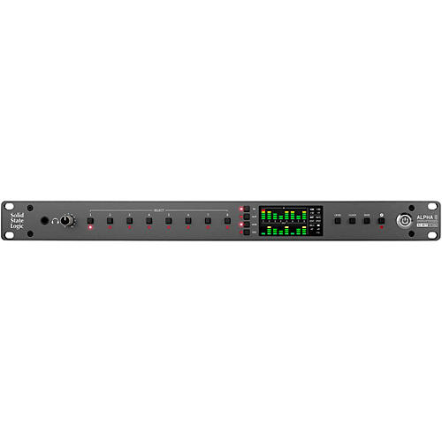 Solid State Logic SSL 18 USB-C Audio Interface with Alpha 8 Expander & UF1 DAW Control Center Bundle