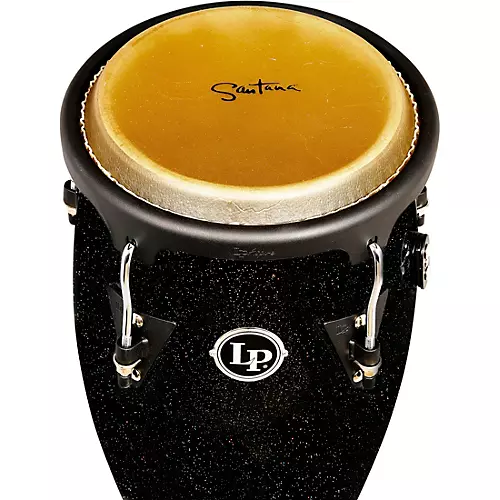 LP Santana Aspire Black Magic Conga Set With Double Stand