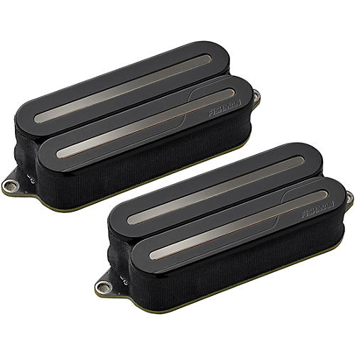 Fishman Fluence Open Core Modern Humbucker 7-String Black Nickel Blades Electric Guitar Pickup Set White