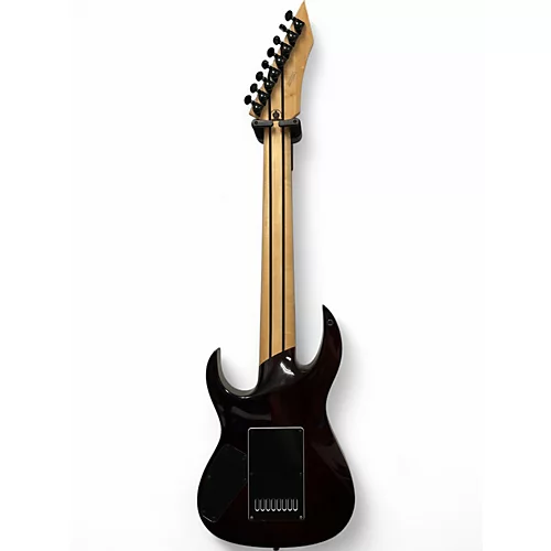 Used B.C. Rich Shredzilla Prophecy Archtop 8 with Evertune Lava Burst Solid Body Electric Guitar Lava Burst