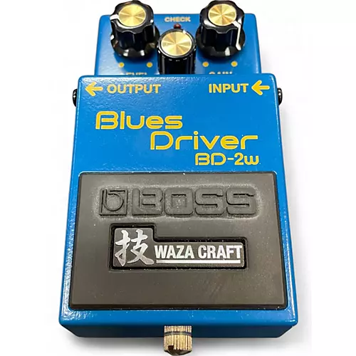 Used BOSS BD2W Blues Driver Waza Craft Effect Pedal