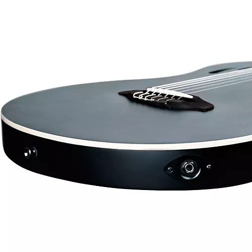 Ortega RTPSTD Nylon-String Acoustic-Electric Guitar Satin Black