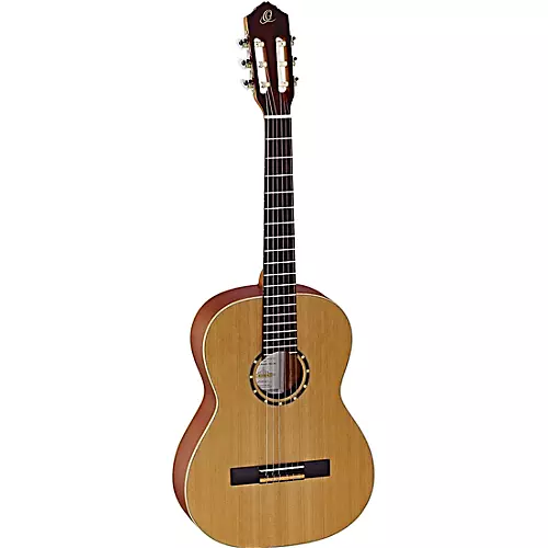 Ortega Family Series R121-7/8 7/8 Size Classical Guitar Satin Natural 0.875
