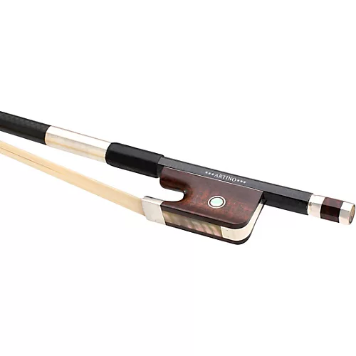 ARTINO Three Star Deluxe Carbon Fiber French Bass Bow 3/4 Round