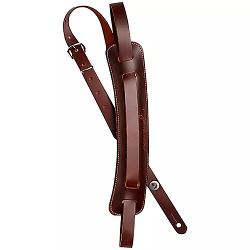 D'Addario John Lennon Leather Guitar Strap Black