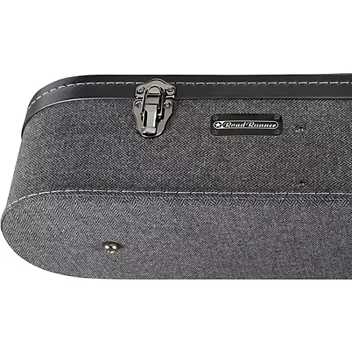 Road Runner RRBTWA Boulevard Series Black Tweed Acoustic Dreadnought Wood Case Black Tweed