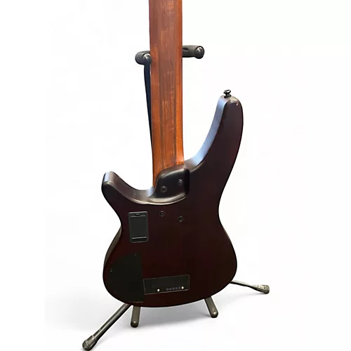 Used Ibanez SRH505F Natural Browned Burst Electric Bass Guitar Natural Browned Burst
