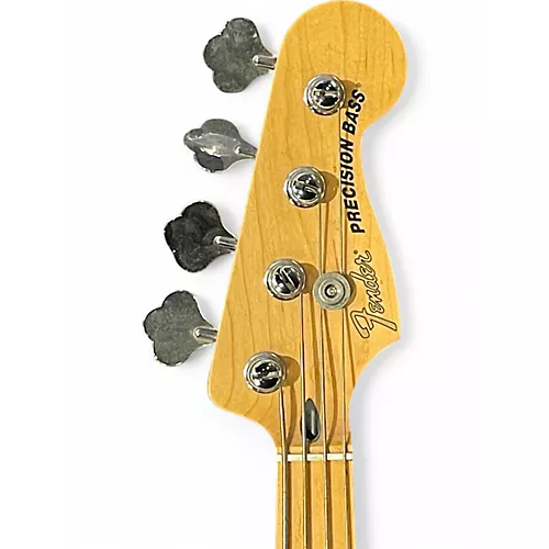 Used 2018 Fender Deluxe Active Precision Bass 3 Tone Sunburst Electric Bass Guitar 3 Tone Sunburst