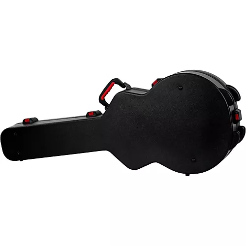 Gator TSA ATA Molded Semi-Hollow Electric Guitar Case Black Black