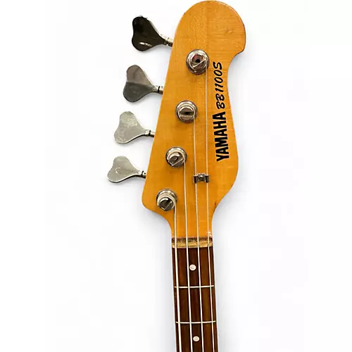 Used 1980s Yamaha BB1100S Gold Electric Bass Guitar Gold