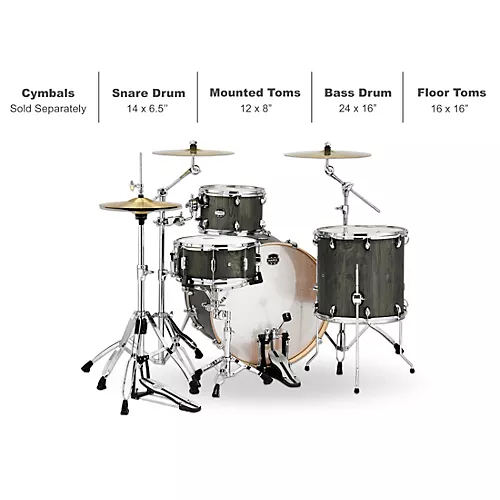 Open-Box Mapex Mars Series 4-Piece Rock Shell Pack With 24
