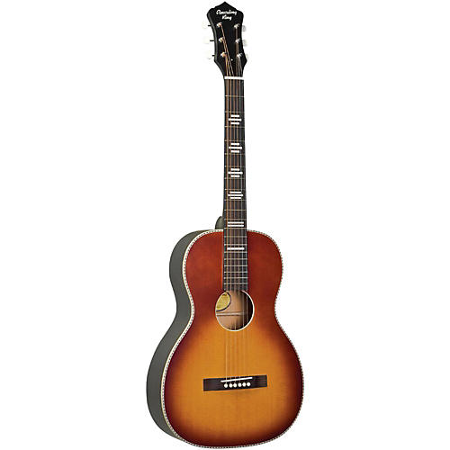 Recording King Dirty 30s 7 Single 0 RPS-7 Acoustic Guitar Black