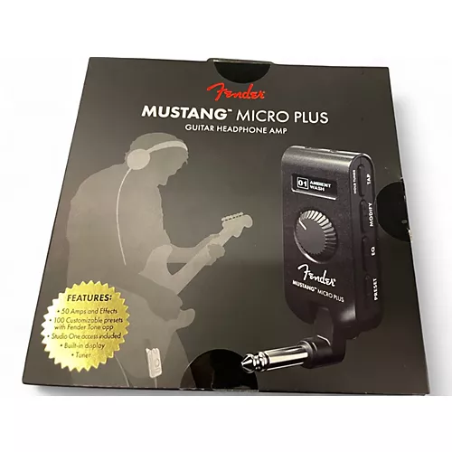 Used Fender Mustang Micro Plus Battery Powered Amp