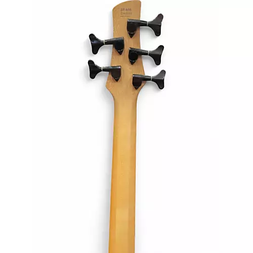 Used Ibanez SR405 5 String Natural Electric Bass Guitar Natural