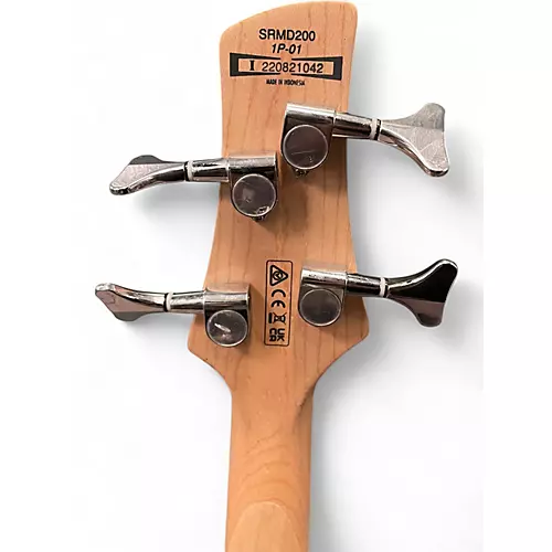 Used Ibanez Mezzo SRMD200 Candy Apple Matte Electric Bass Guitar Candy Apple Matte