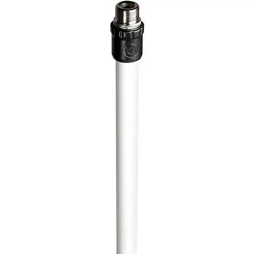 Gravity Stands Microphone Stand With Round Base - White