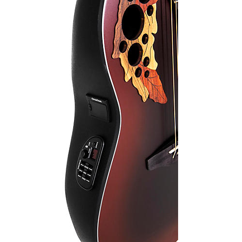 Ovation CE44 Celebrity Series Elite Mid-Depth Acoustic-Electric Guitar Reverse Blue Burst