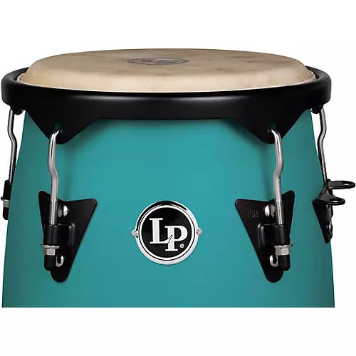 LP Discovery Conga Set with Double Conga Stand 10 and 11 in. Race Car Blue