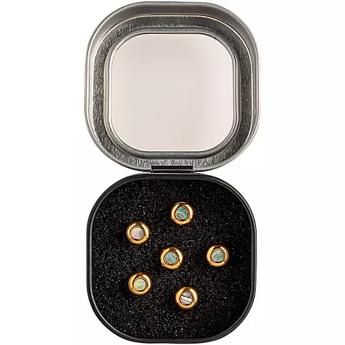 Martin Luxe Liquidmetal Bridge Pin Set Gold Pearl
