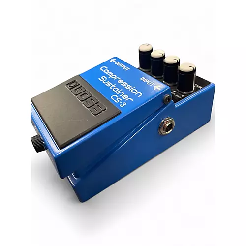 Used BOSS CS3 Compressor Sustainer Effect Pedal