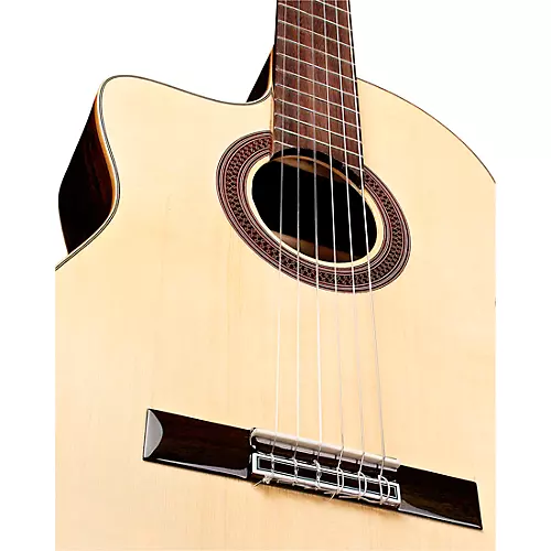 Cordoba GK Studio Negra Left-Handed Flamenco Acoustic-Electric Guitar Natural