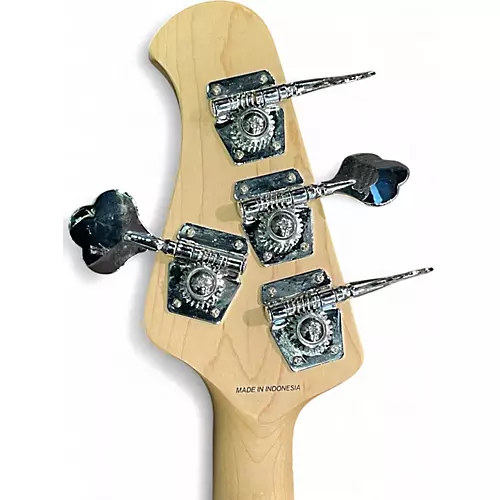 Used Sterling by Music Man Sub 4 Burgundy Electric Bass Guitar Burgundy